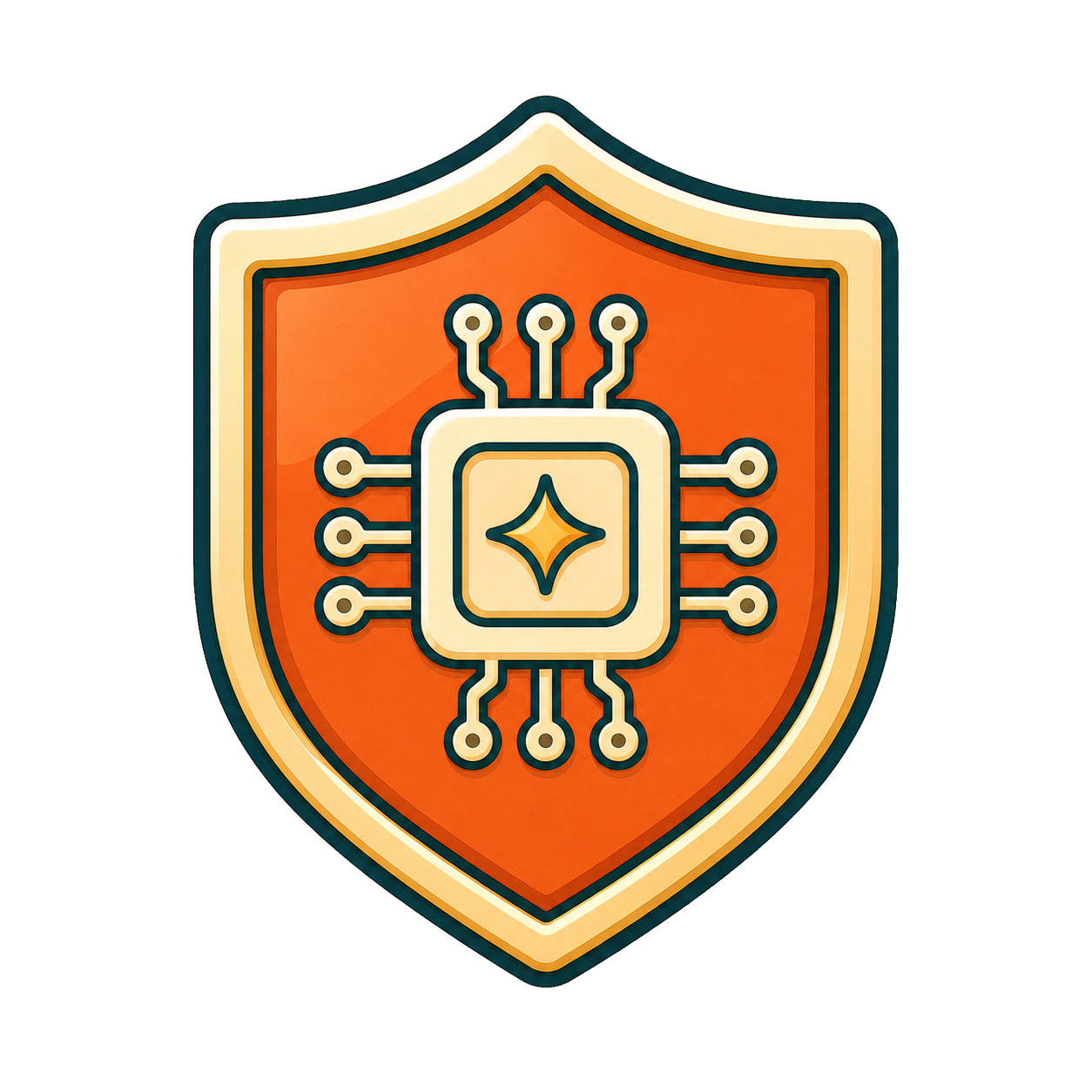 A provenance badge representing AI-provenance-only cleaning