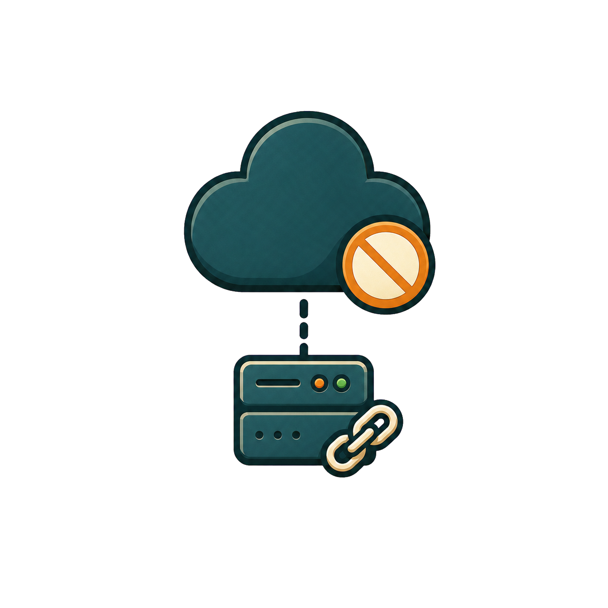 A remote cloud connection