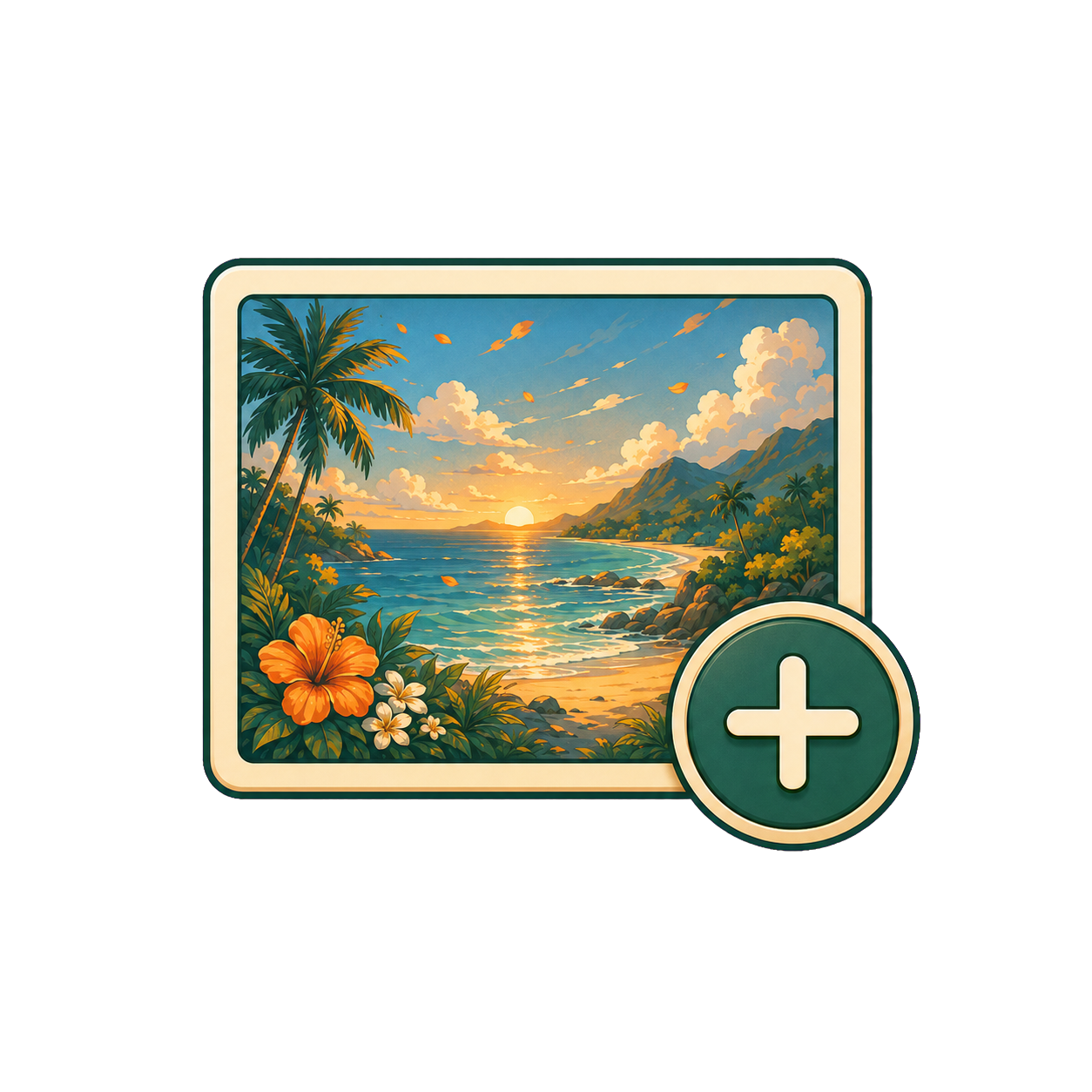 A landscape image ready to be added